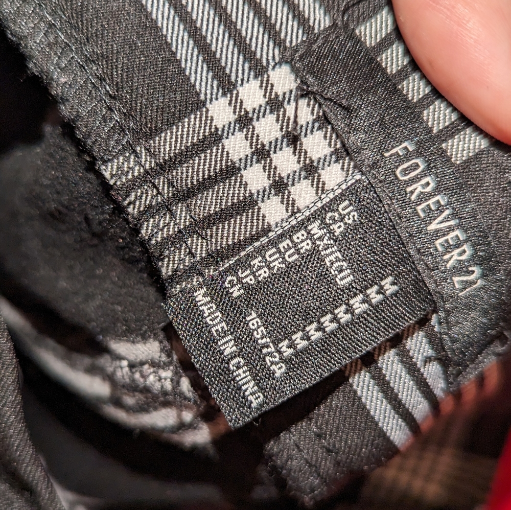 Plaid pants forever 21 - Picture 4 of 5